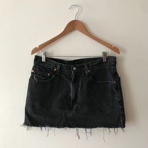 Denim Mini Skirt